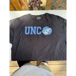 Vintage Champs Brand UNC Tar Heels Black Graphic T-Shirt Size 3XL